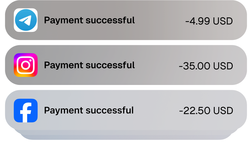 Payment successful