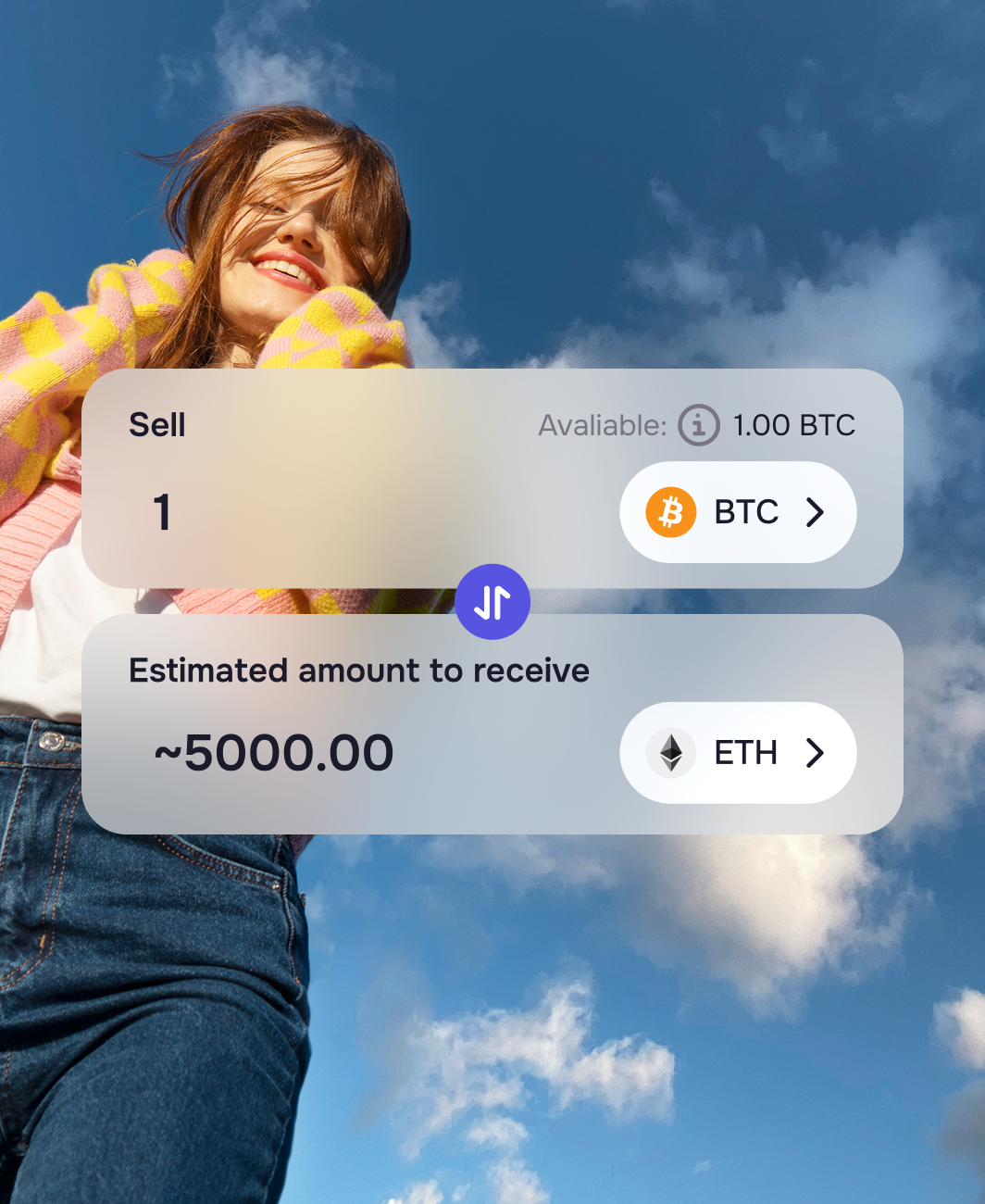 Sell Crypto, Get Fiat